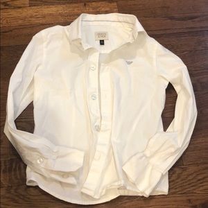 Armani exchange button down